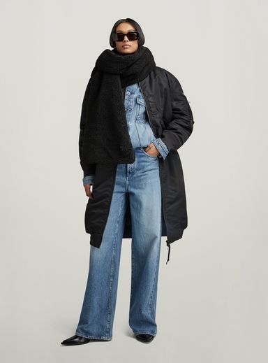 Cazadora Bomber Long